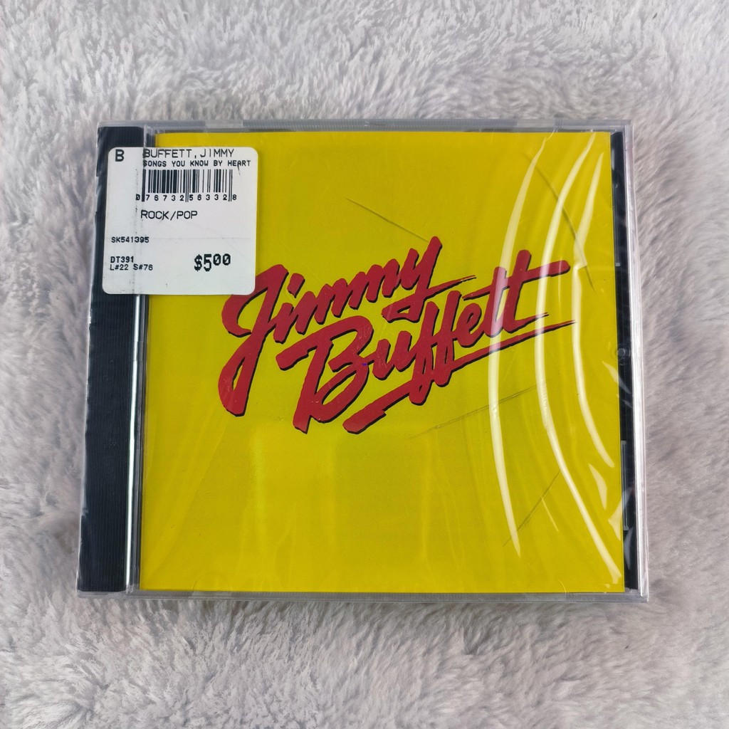Z328 Jimmy Buffett Songs You Know By Heart Jimmy Buffetts Greatest Hit (s) CD Compilation C0103