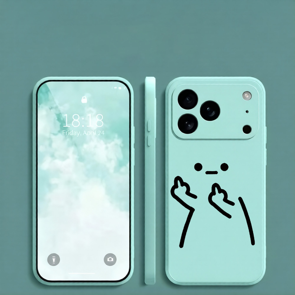 Two-Handed นิ้วกลาง Villainเคสโทรศัพท์เหมาะสําหรับPOCO C85 C75 C55 X8Promax X8Pro X7Pro X7 X6Pro X6 