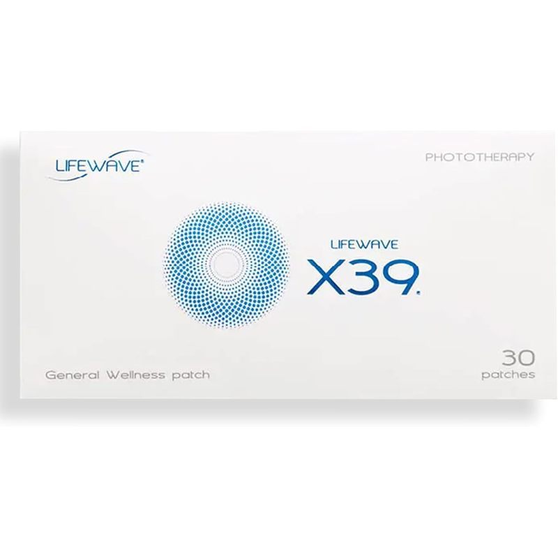 แผ่นแปะ LifeWave X39 - รองรับความแรงและAmp ที่ได้รับการปรับปรุง; Stamina - 30 Ct