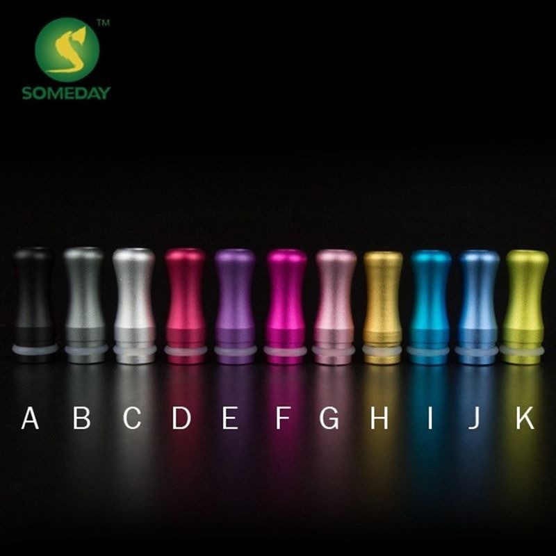 510 Drip TIP Aluminium Alloy Regular drip TIP หัวฉีดบุหรี่ ##20260809