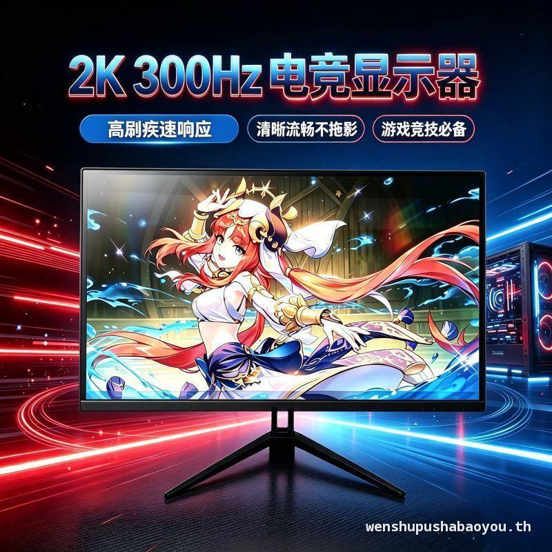 ยี่ห้อใหม่ 27 นิ้ว 2K300HZ GAMING เกมจอแสดงผลอุปกรณ์ 2K240Hz จอแสดงผลเกมสํานักงานเกม