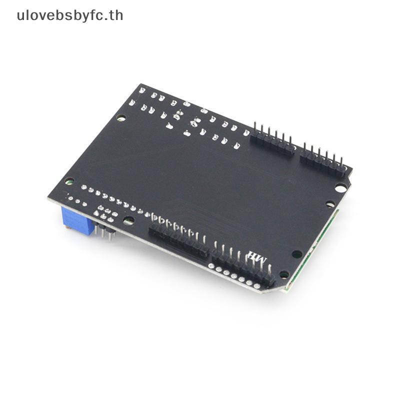 OOVE ATMEGA328 ใช้งานร่วมกับ 1602 LCD ฝาครอบโล่ LCD1602 โมดูล Simple Operation สําหรับหุ่นยนต์และ R3