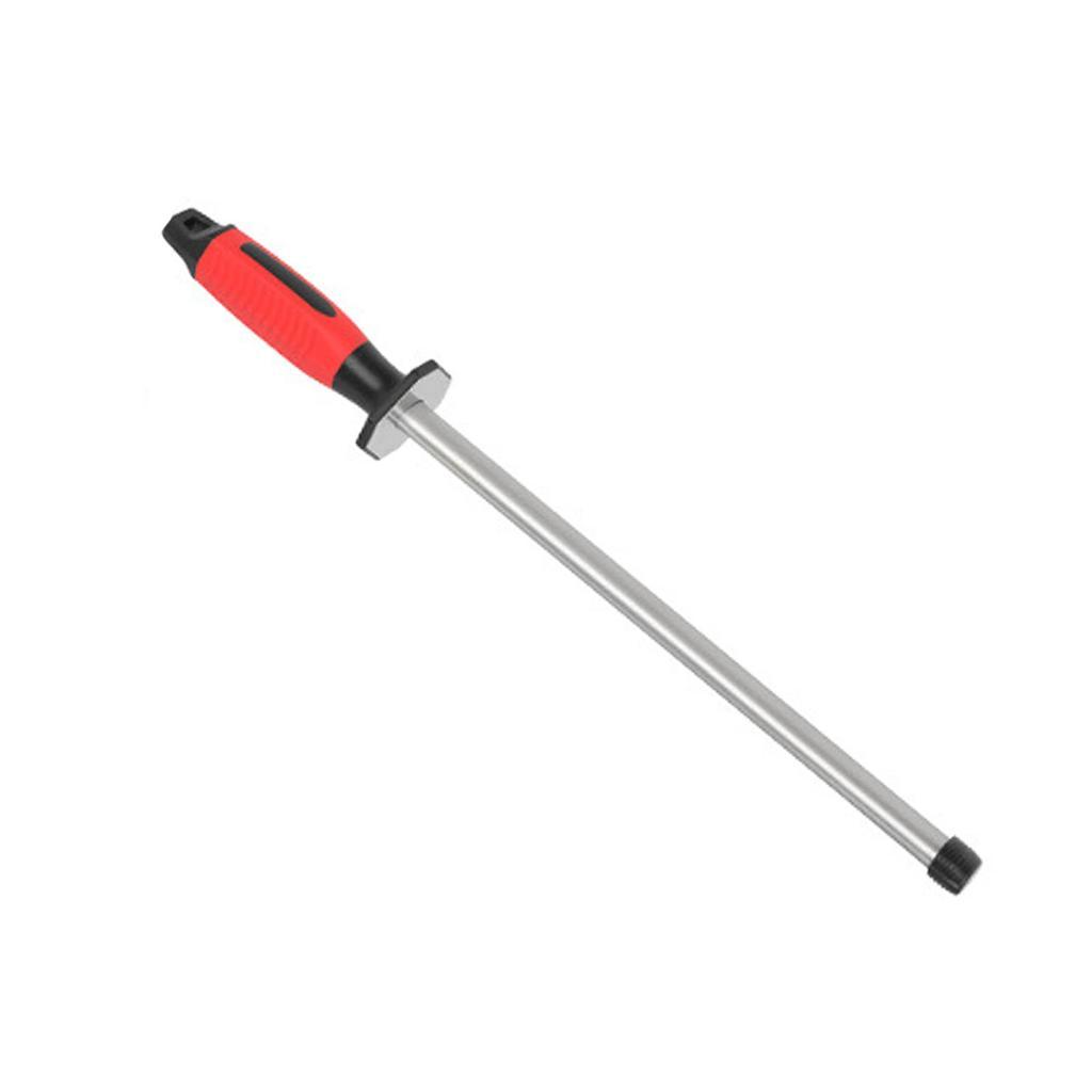 Pssopp Sharpening Steel Honing Rod Professional สําหรับห้องครัวเครื่องมือบาร์บีคิวมีดทําอาหารบํารุงร