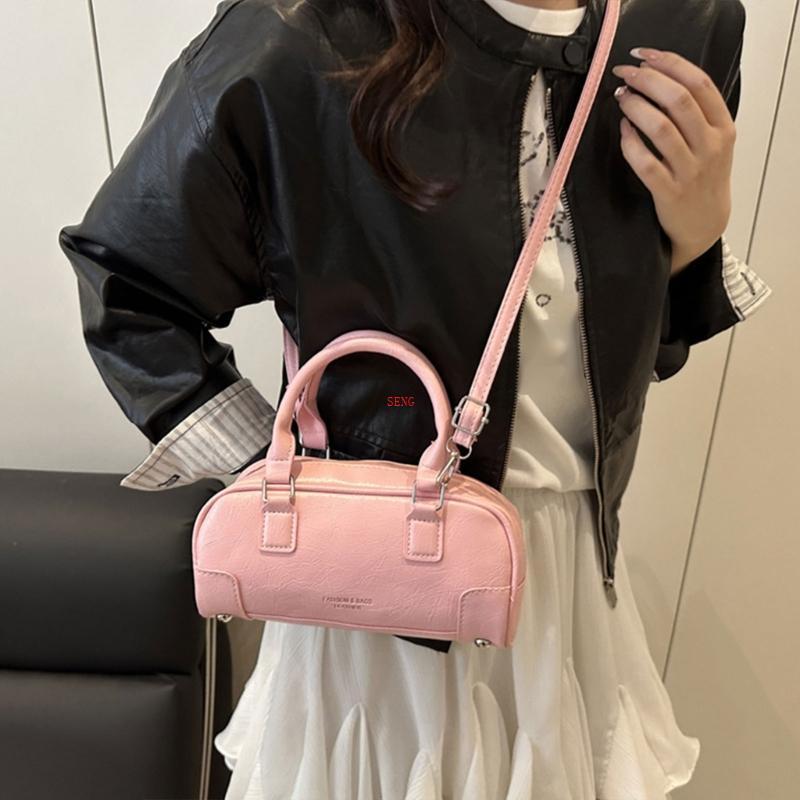 Seng กระเป๋าสะพายแบบพกพาสําหรับทุกวัน Essential Premium PU Construction Crossbody กระเป๋า Functional