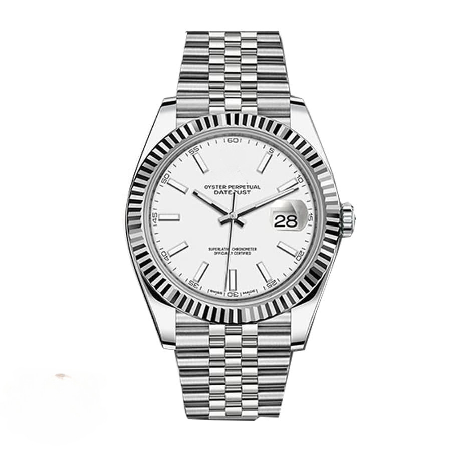 Calendar Watch Dial นาฬิกาข้อมืออัตโนมัติ datejust126334Wsj White 41mm เฮง