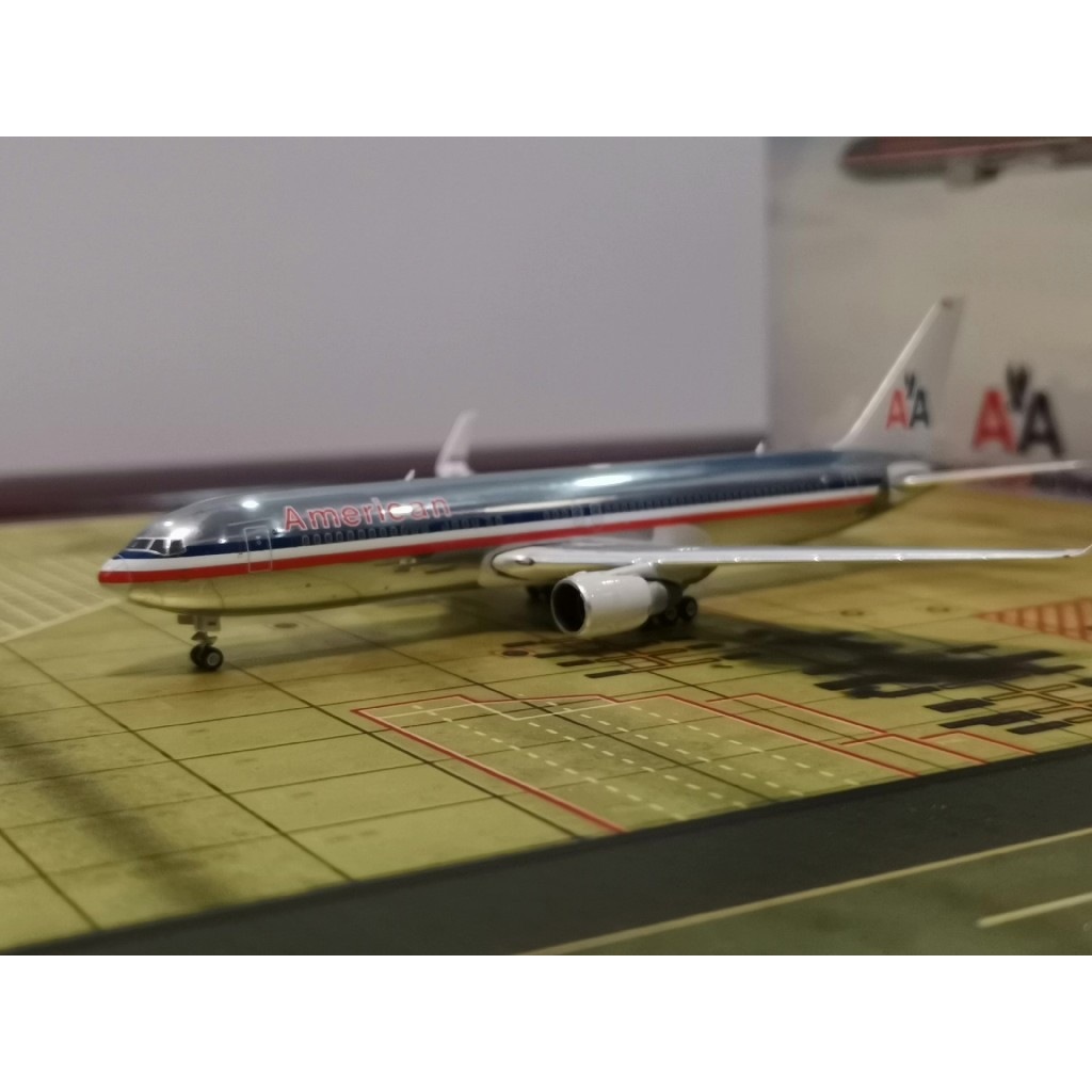 [สต๊อกพร้อม] Phoenix Phoenix ph 1/400 American Airlines AA Amway B767-300ER N396AA ขัดเงาท่อเหล็ก สิ