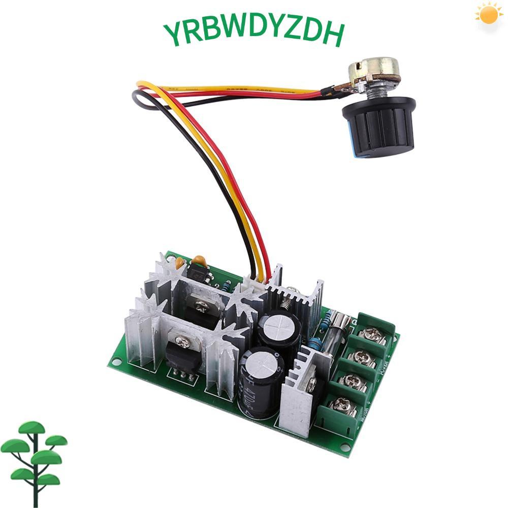 CRBWDK PWM มอเตอร์ควบคุมความเร็ว, 20A 1200W Max DC มอเตอร์โมดูล, ทนทาน 10-60V DC PWM ควบคุมมอเตอร์กํ