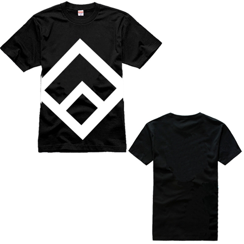 泰国 jason running parkour team arang Runk coffee เสื้อยืดแขนสั้นทรงหลวม