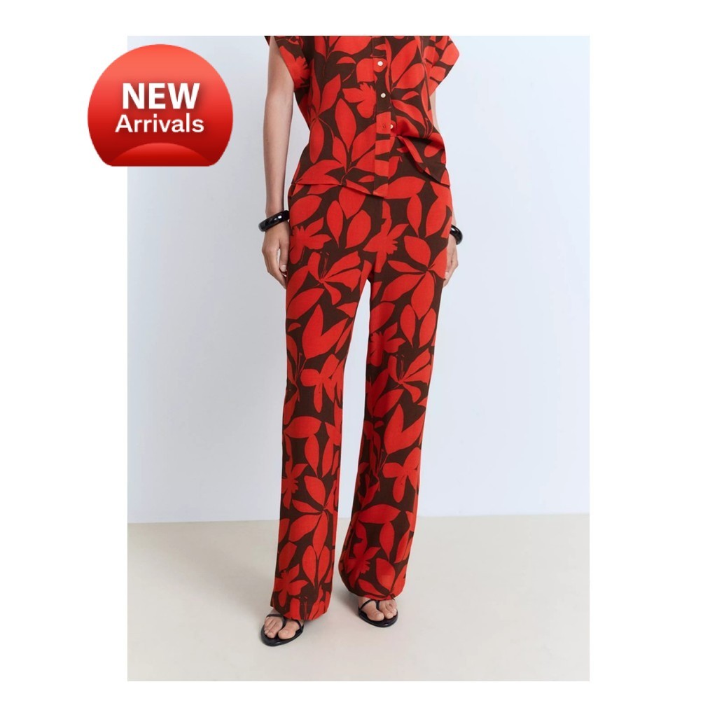[MANGO] TROUSERS IBIZA  / กางเกงขายาว รุ่น TROUSERS IBIZA Ref: 17021158
