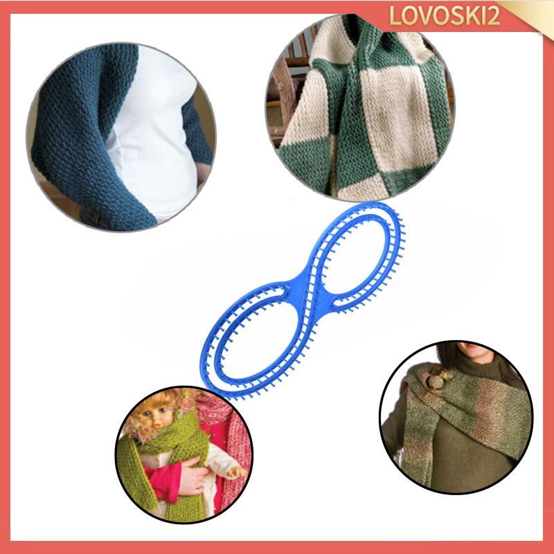 [Lovoski2] 8-รูปKnitterอัฟกานิสถานLoomกระดานถักเครื่องมือสําหรับเสื้อกันหนาวผ้าพันคอหมวกเคปถุงเท้าบ้