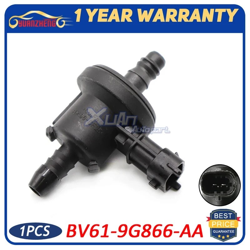 Ly BV61-9G866-AA ระบบไอเสียวาล์วสูญญากาศ Purge Solenoid Fit สําหรับ Ford BV619G866AA BV61 9G866 AA 0