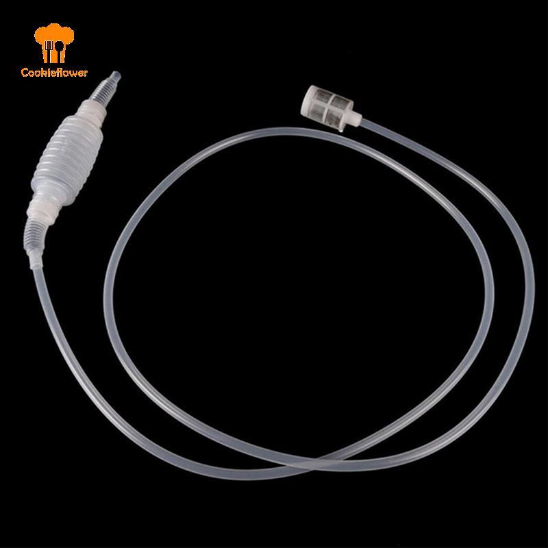 CKFR Brewing Siphon ท่อเครื่องมือเบียร์ Brewing เกรดอาหารทํา Brewing พลาสติก Hand Transfer ปั๊มครัวเ