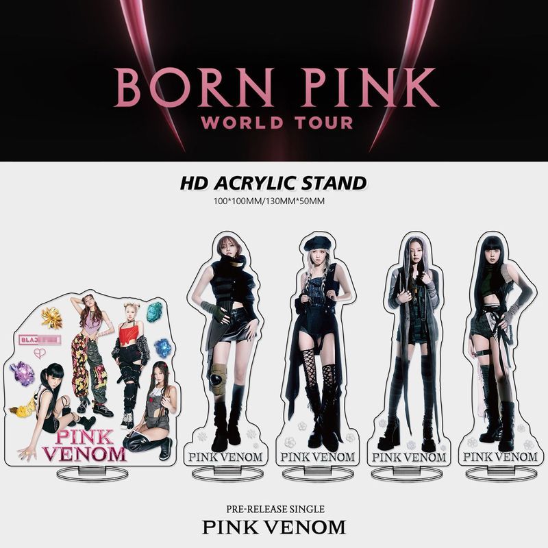 เครื่องประดับอะคริลิค V Enom Merchandise สีชมพู Star 0901
