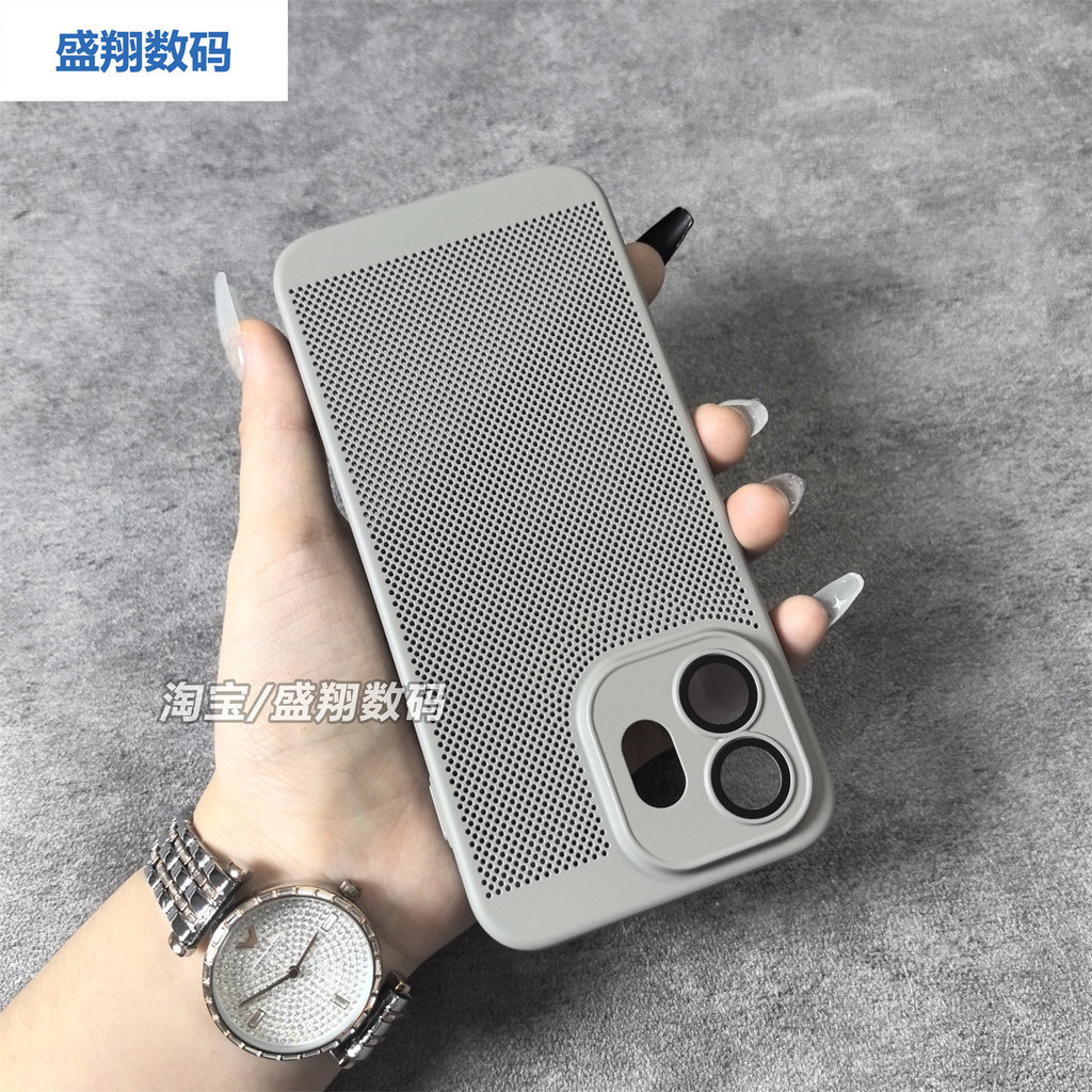 สําหรับ Oneplus 15T การกระจายความร้อน Hard เคสโทรศัพท์สําหรับ One Plus 15 13T 13R 12R Cooling รังผึ้