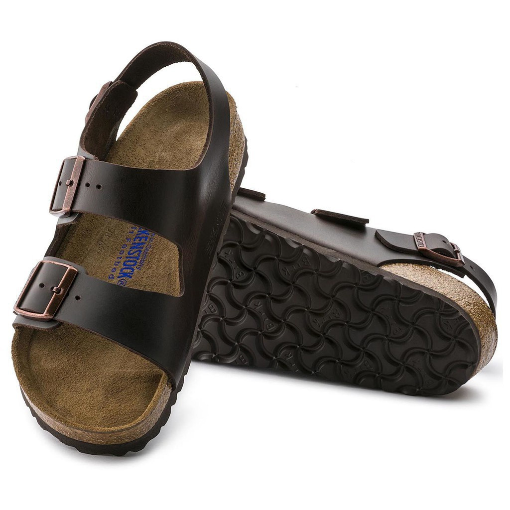 Birkenstock Birken Milan รองเท้าแตะพื้นนุ่มสําหรับผู้ชายและผู้หญิง