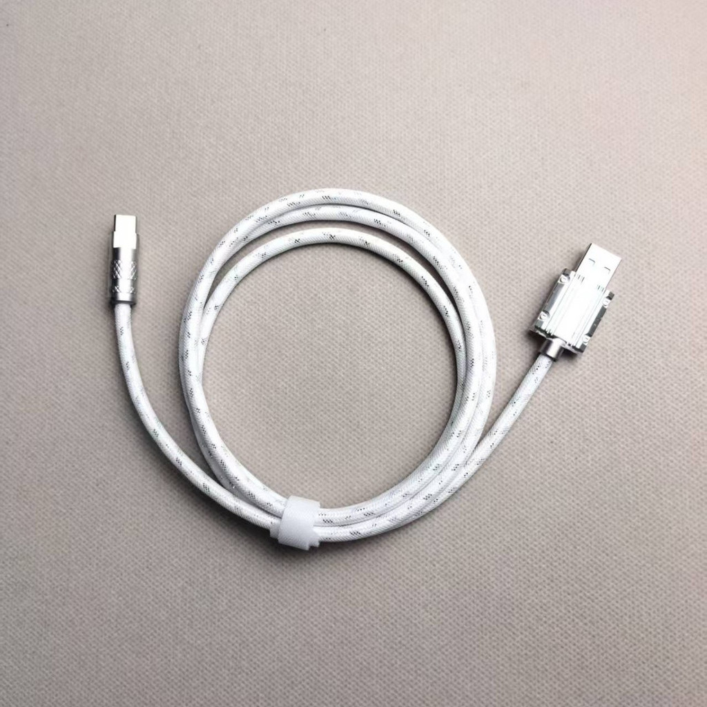 [อัตราการรายงาน 8k จริง] ev63/wooting Airline Magnetic Axis Keyboard Data Cable type-c