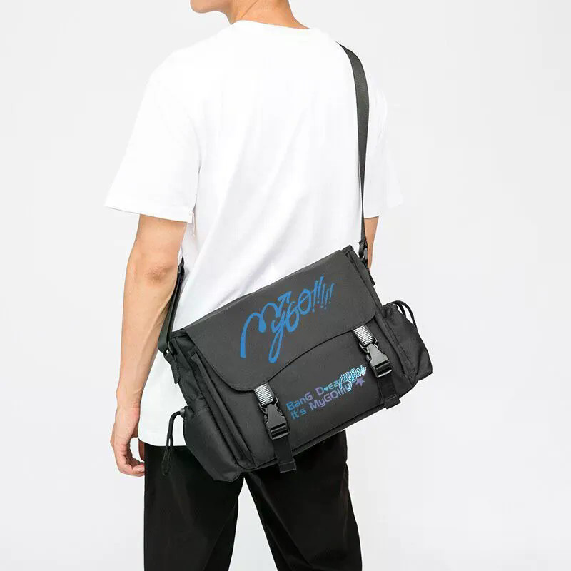 BanG Dream Its MyGO Messenger Bag Casual Schoolbag คอสเพลย์กระเป๋าสะพาย