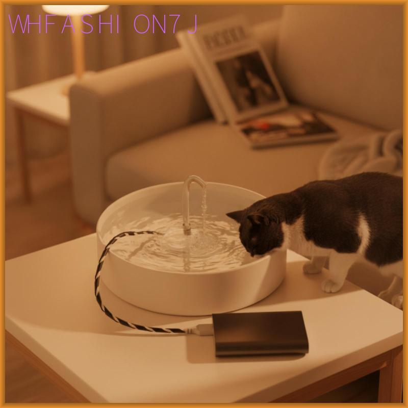 [whfashion7j] 5V USB Bubbler Pump สําหรับน้ําพุแมวพร้อมการไหลที่ปรับได้และชุดท่อป้องกัน
