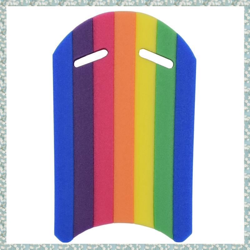 [h5bl3j6wj.ph] เด็กผู้ใหญ่ Rainbow ว่ายน้ํา Kickboard โฟมลอย Kick Board สระว่ายน้ํา Training Aid Flo