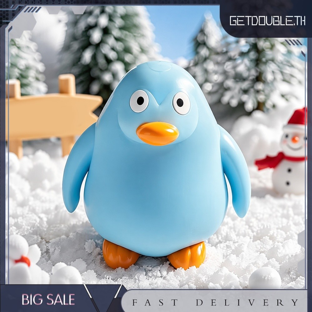 [Getdouble.th] Creative Penguin Squeeze Toys TPR Squeezable Animal Stress Ball
