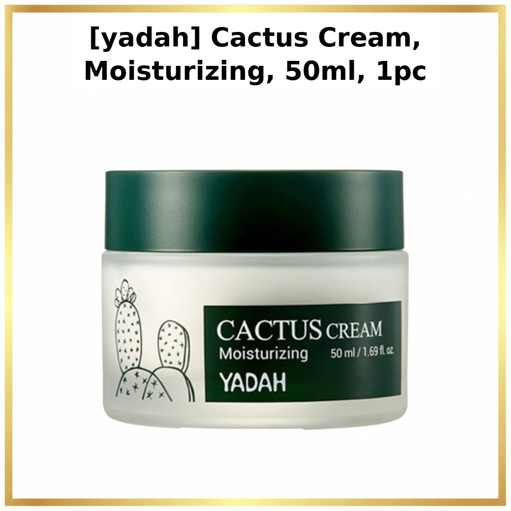YADAH Cactus Cream, มอยส์เจอร์ไรเซอร์, 50mlCactus Cream Deep MoisturePalmingK-beauty