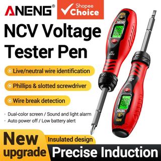 ปากกาทดสอบแรงดันไฟฟ้า ANENG ปลายไขควงคู่ B29 แบบพกพาอัจฉริยะ 30~1000V ไม่สัมผัส ดิจิตอล สําหรับซ่อมแซม