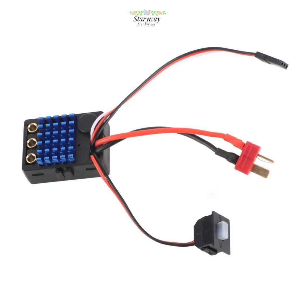 STARYSWAY ESC แบบไม่มีแปรง, 35A กันน้ําเซนเซอร์มอเตอร์ ESC, ทนทานลวดสั้น 5V/2A BEC รีโมทคอนโทรล ESC 