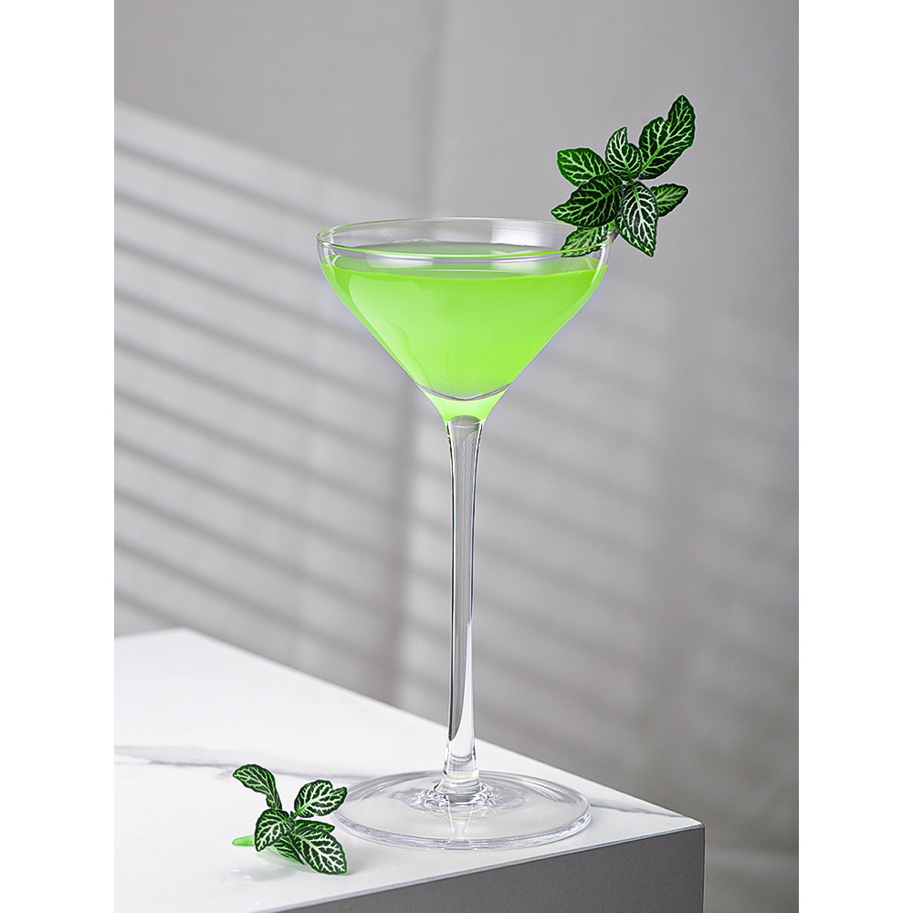 Bar Soul สไตล์ญี่ปุ่นคริสตัลไร้สารตะกั่ว Kimura Series 150ml Goblet แก้วค็อกเทล Dry Martini แก้วแชมเ