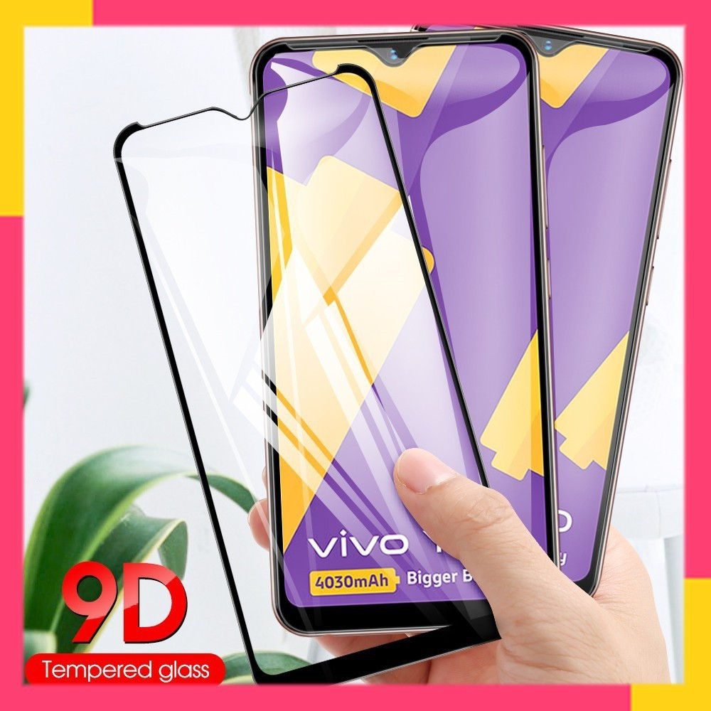 Sevenday - Vivo 9Dฟิล์มแก้วป้องกันหน้าจอVivo Y11 Y20 Y30 Y21 2021 y21s Y33 Y12 Y31 2021 y12i Y50 y20
