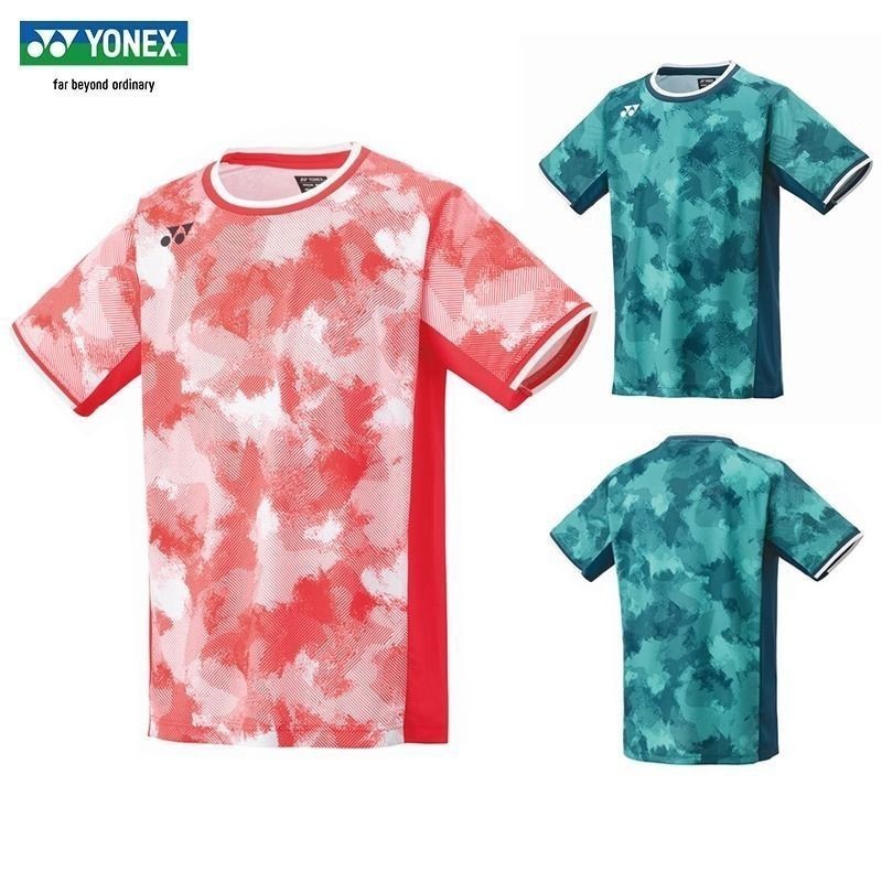 3D พิมพ์ Viktor Axelsen Badyonex ใหม่กีฬาฟิตเนสแขนสั้นเสื้อแบดมินตัน 2026Unisex