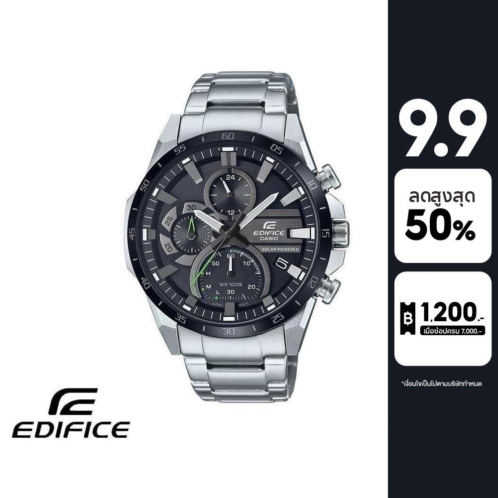 CASIO นาฬิกาข้อมือผู้ชาย EDIFICE รุ่น EQS-940DB-1AVUDF วัสดุสเตนเลสสตีล สีดำ