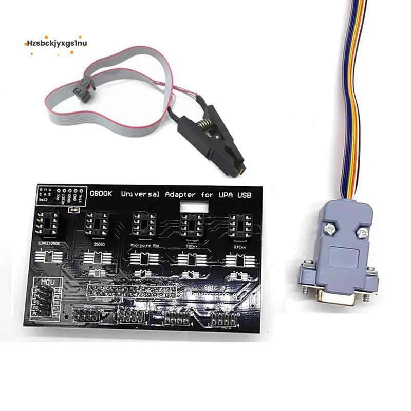 Hzsbckjyxgs1nuUPA USB ECU Programmer Universal Eeprom Adapter Board สําหรับการเขียนโปรแกรม Eeprom เข