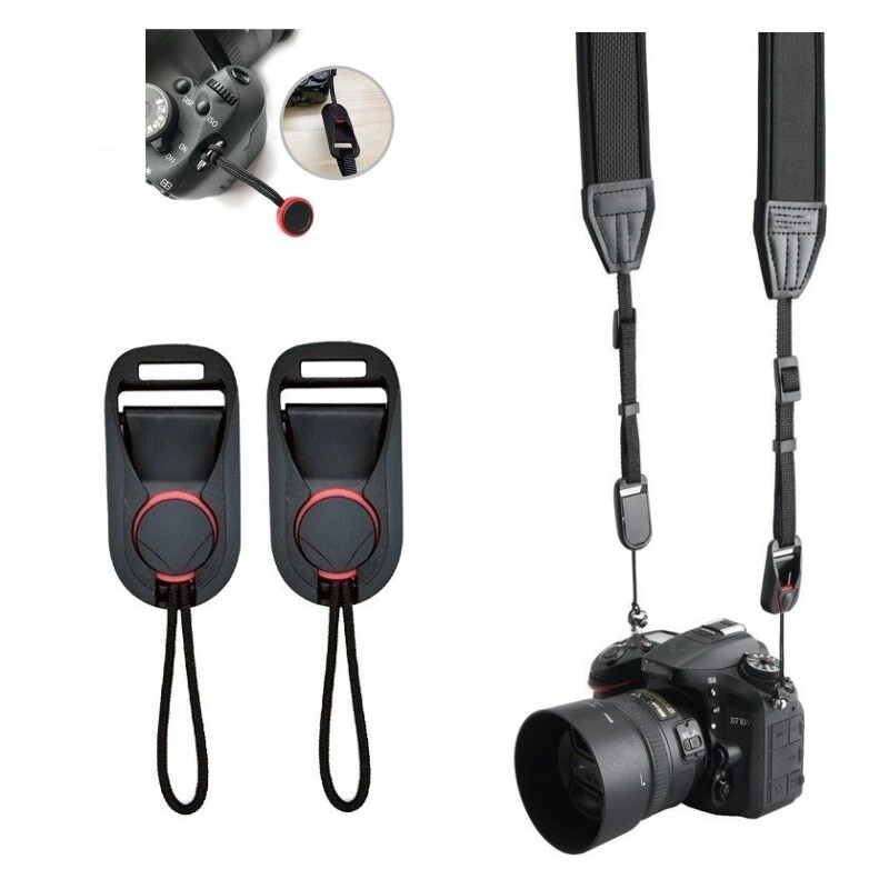 กล้อง Quick Release Buckle Conversion QUICK RELEASE พลาสติกรวม QUICK RELEASE แผ่นสายคล้อง Micro SLR 