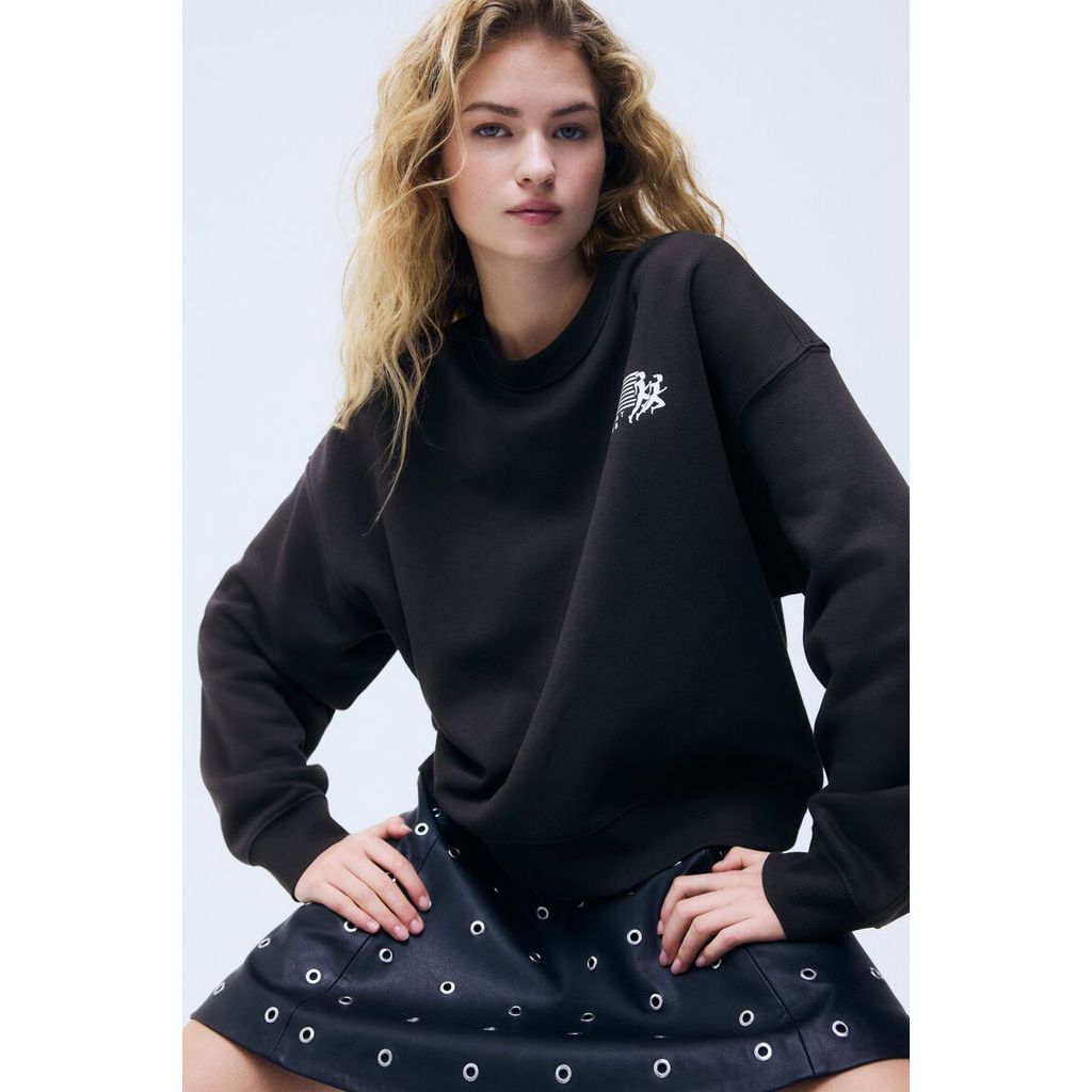 H&M سويتشيرت نسائي مطبوع — صورة 2