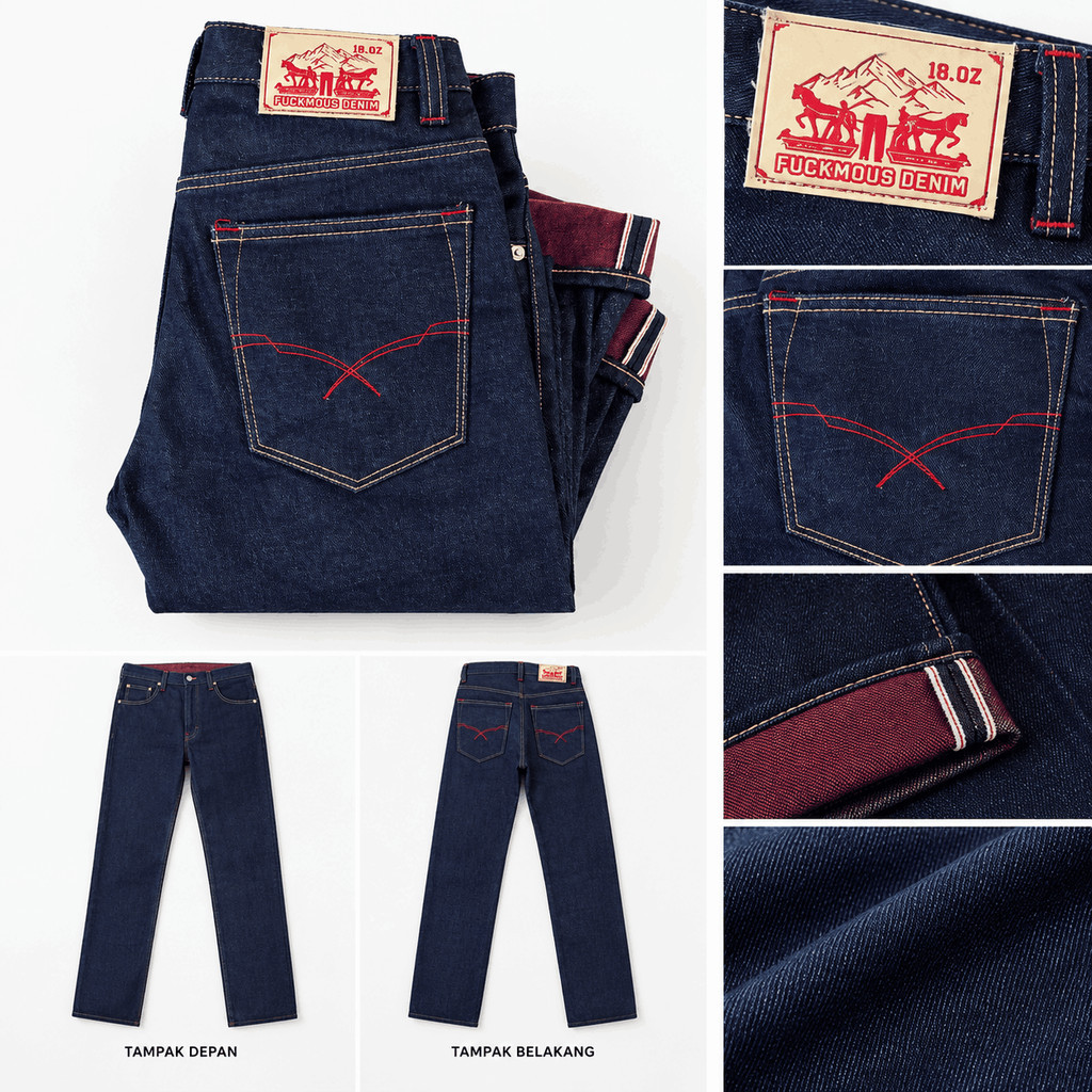 Fuckmous - Denim Selvedge 18 Oz