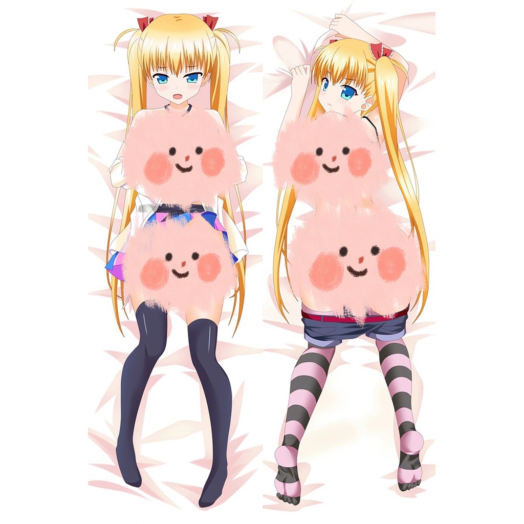 Airi Akizuki Oni Chichi อะนิเมะ Dakimakura กอดหมอน Body Case ครอบคลุม Otaku Sleepy