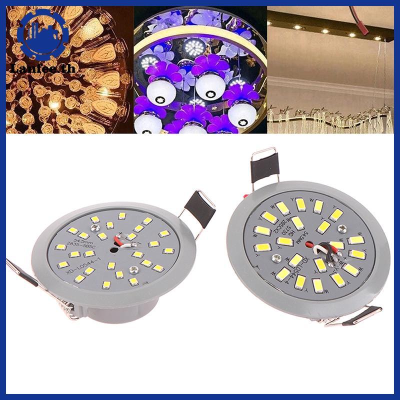 NFE โคมไฟดาวน์ไลท์ LED 5W 220V ถ้วยไฟแบบบูรณาการ LED Ampoule SpotLight คู่รอบเพดานร่มฝัง LED หลอดไฟข