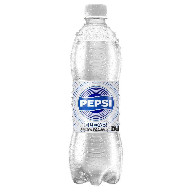 เป๊ปซี่เคลียร์ไม่มีน้ำตาล 550มล. Pepsi Clear Zero Sugar 550ml.
