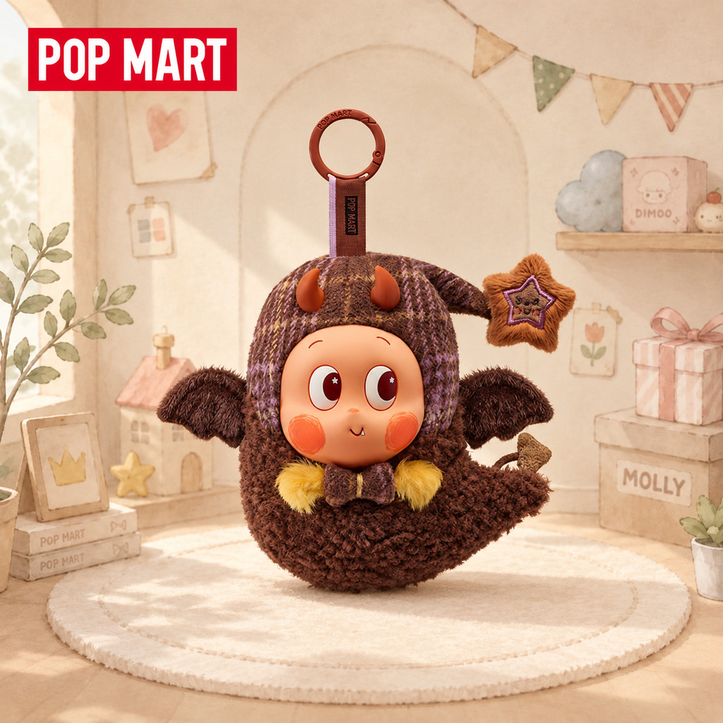 POPMART Monster Bakery Series Twinkle Twinkle หูฟังกระเป๋าของขวัญของแท้เล่นอินเทรนด์