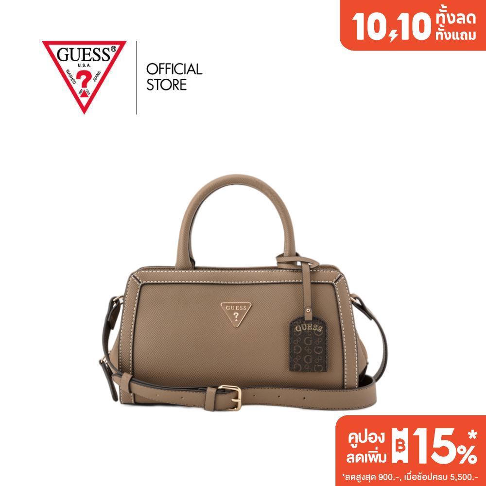 GUESS حقيبة CADENCE Satchel — بني — صورة 2