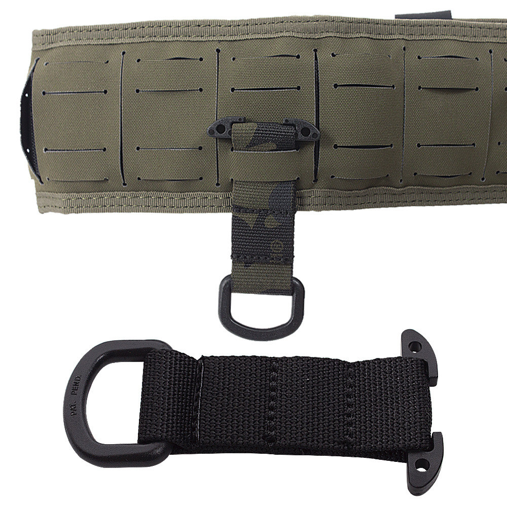 เข็มขัด D-Shaped Buckle T-Shaped Clip Molle Bracket กระเป๋าเป้สะพายหลังคลิปเสื้อกั๊ก UTX หัวเข็มขัดไ