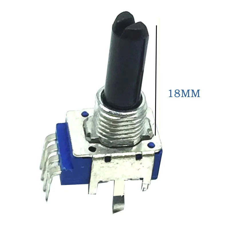 5pcs RK11 ประเภท B1K B5K B10K B50K B100K B250K 4pin อวัยวะอิเล็กทรอนิกส์ลําโพงเสียง Volume control p