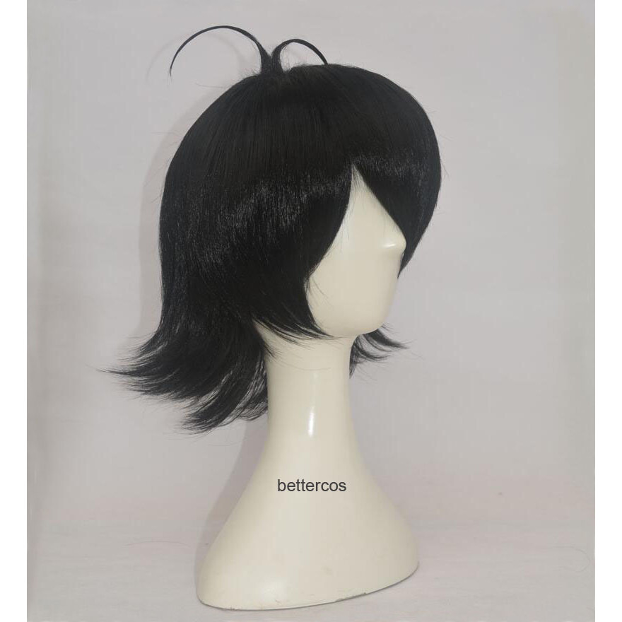 วิกผมปุยสั้นสีดำ God of War King Kong Gis cos สำหรับคอสเพลย์และแต่งหน้า