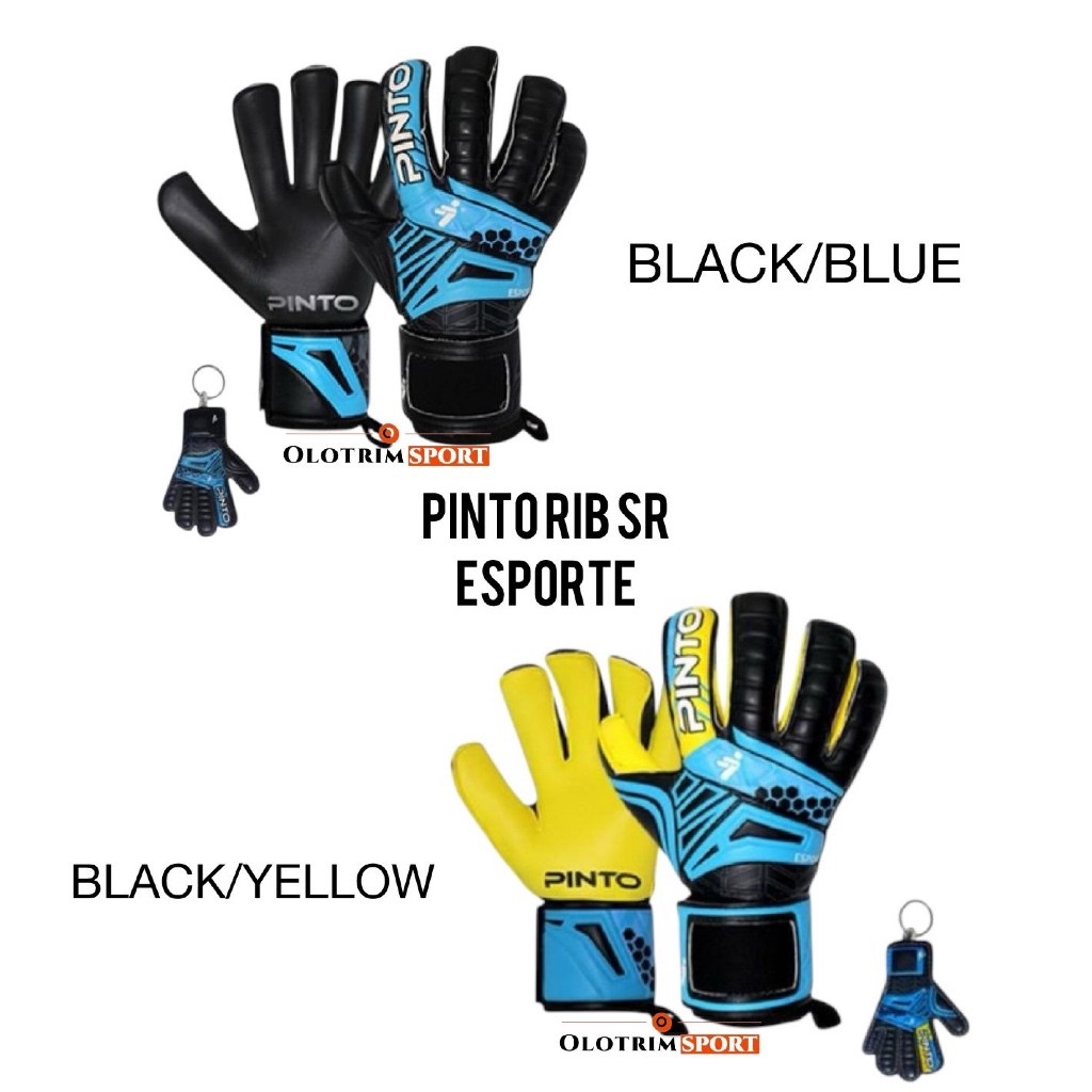 PINTO RIB SR ESPORRTE ถุงมือผู้รักษาประตู PINTO ดั้งเดิม 100%