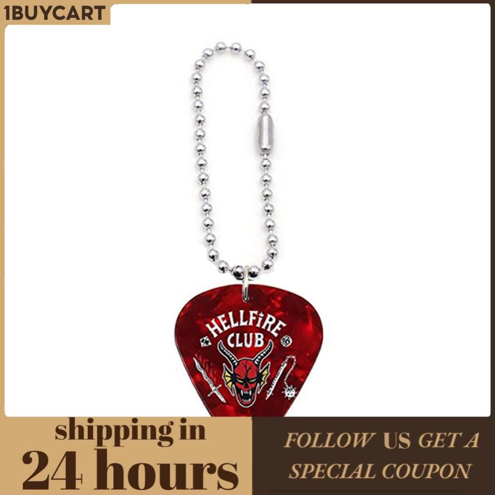 1buycart 1Buycart-th-th pick pick พวงกุญแจพิมพ์ picks แหวนแหวนโซ่ลูกโซ่คีย์ของขวัญสำหรับอุปกรณ์ประกอ