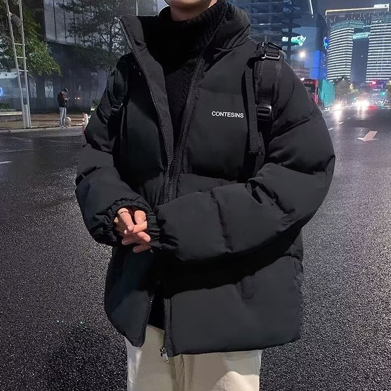 2025 NEW 2025 Autumn Winter Thickened Men's Cotton Clothing 2024 New Cotton Jacket Men's Cotton Coat