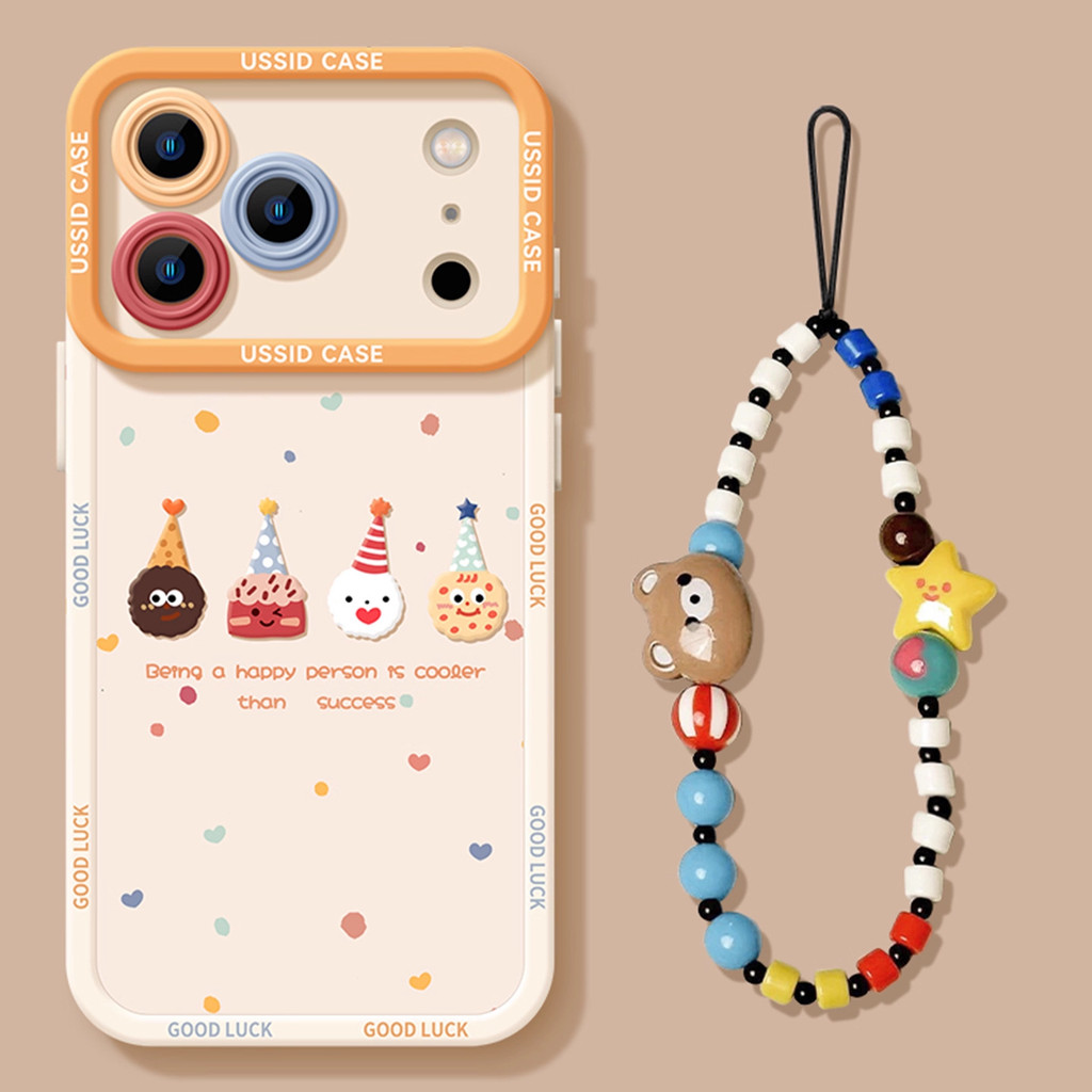 เคสโทรศัพท์แฟชั่น iPhone เคสโทรศัพท์ iPhone iPhone 17promax16/15pro น่ารัก 14Plus13 กันกระแทก