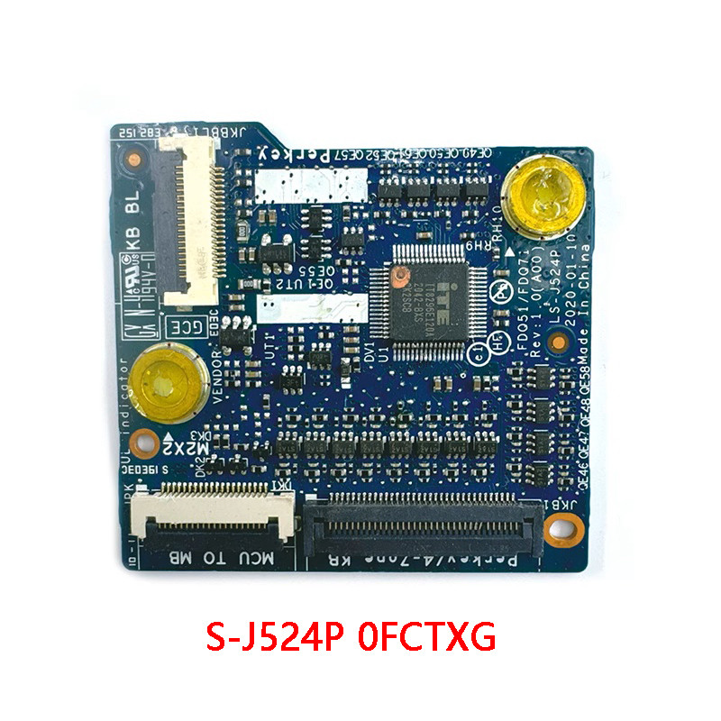 ใหม่ของแท้แป้นพิมพ์แล็ปท็อปขนาดเล็กสําหรับ DELL Alienware M15 M17 R3 R4 LS-J524P 0FCTXG