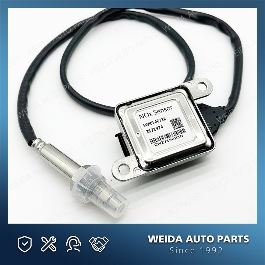 เซ็นเซอร์ NOx Cummins แบบต้นฉบับ หมายเลขส่วน 5WK96672A ใช้งานกับรถปี 2025