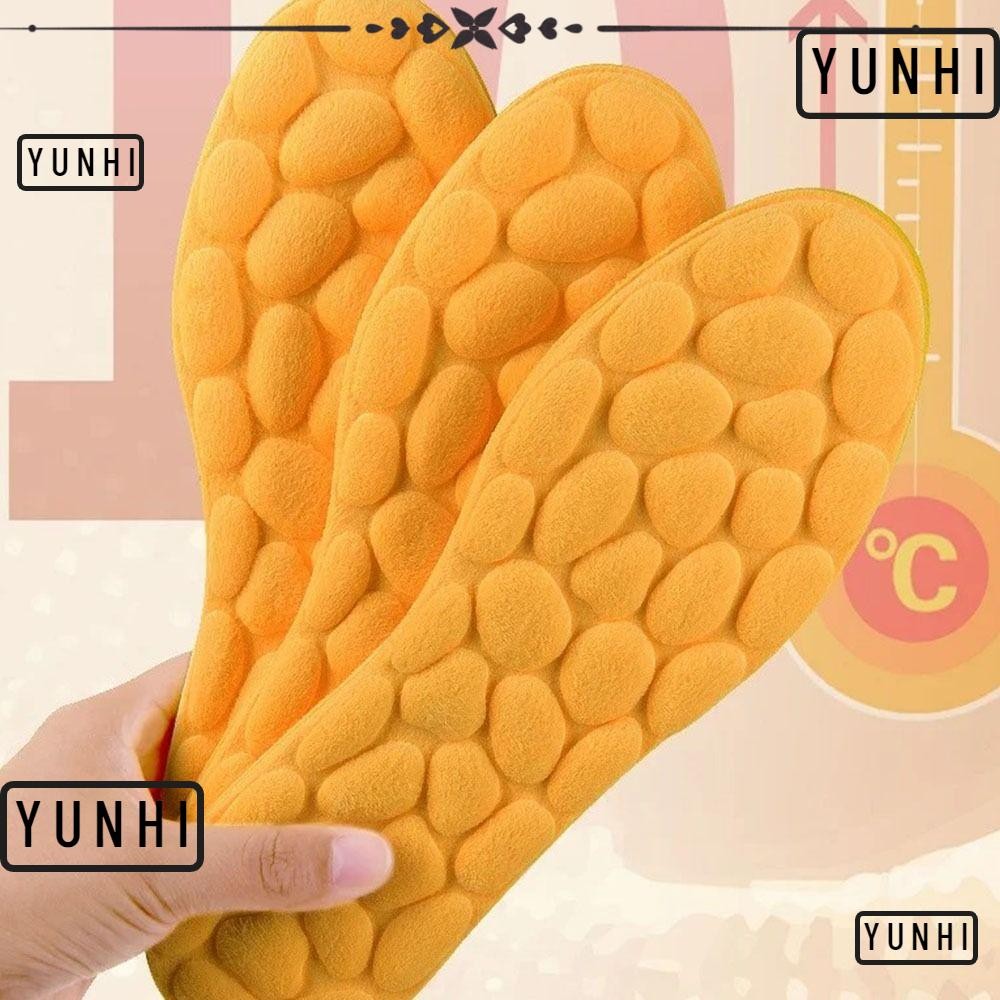 YUNHI Keep Warm Thicken Insole,นวดรองเท้าโฟมระบายอากาศ,สะดวก Keep WARM Memory Foam พื้นรองเท้าศัลยกร